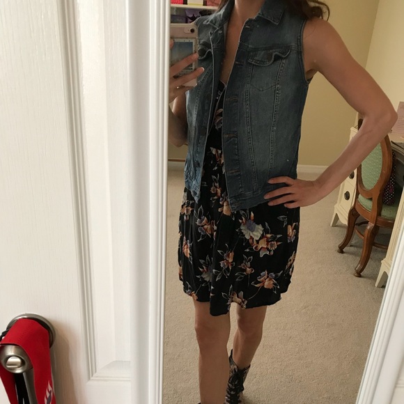 Xhilaration Denim Vest XS - Picture 8 of 8